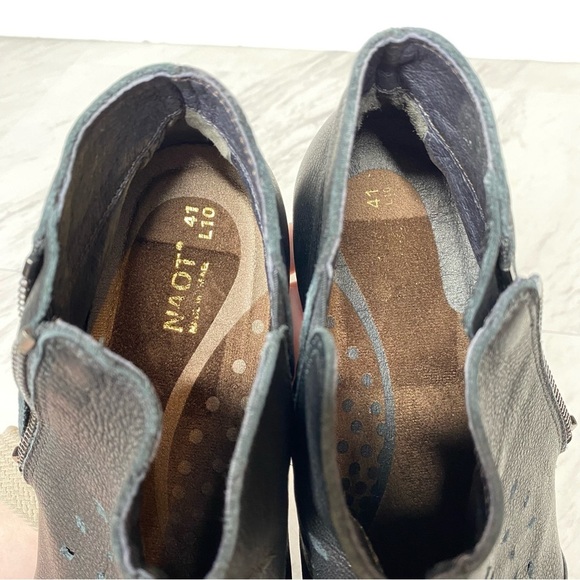 Naot Matagi Black Bootie 10 41 - Picture 12 of 14